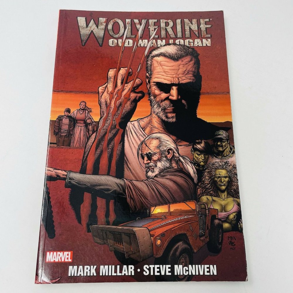 Marvel Wolverine Old Man Logan Book Comics Softcover Mark Millar